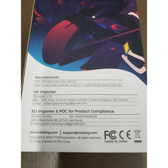 Victsing Wired RGB Gaming Mouse Optical Sensor Programmable Buttons PC322A - Picture 4 of 10